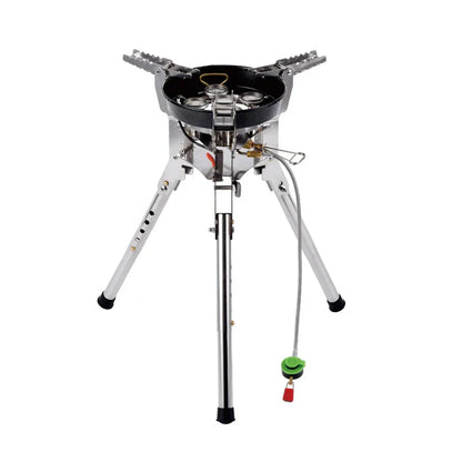 8400W Foldable Gas Camping Stove Silver-0