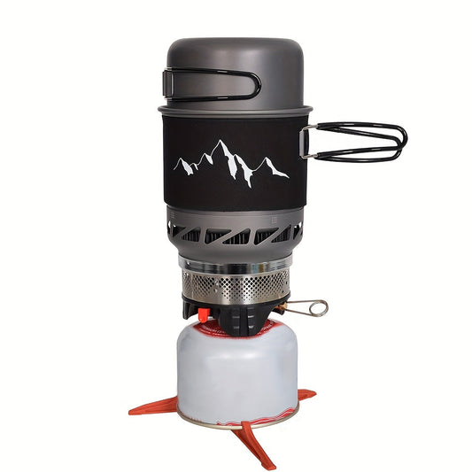 Portable Outdoor Stove with Pot & Ignition-0
